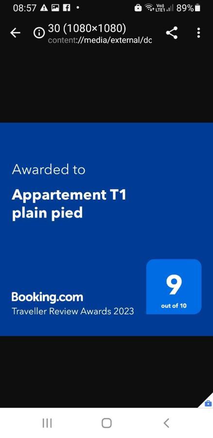 Appartement T1 Plain Pied Ле-Канне-де-Мор Экстерьер фото